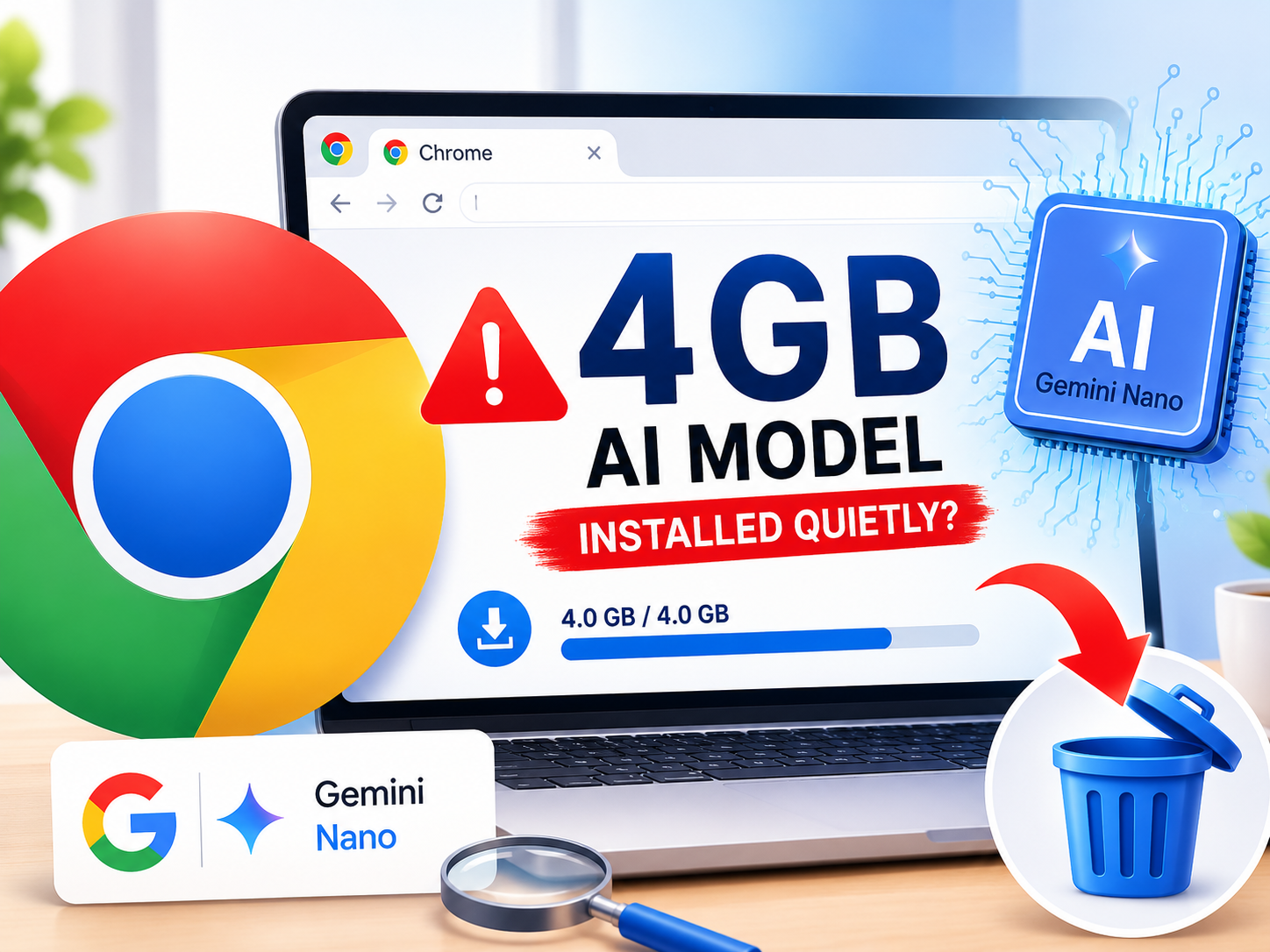 Google Quietly Installs 4GB Gemini Nano in Chrome: What It Means for Your Privacy & Performance